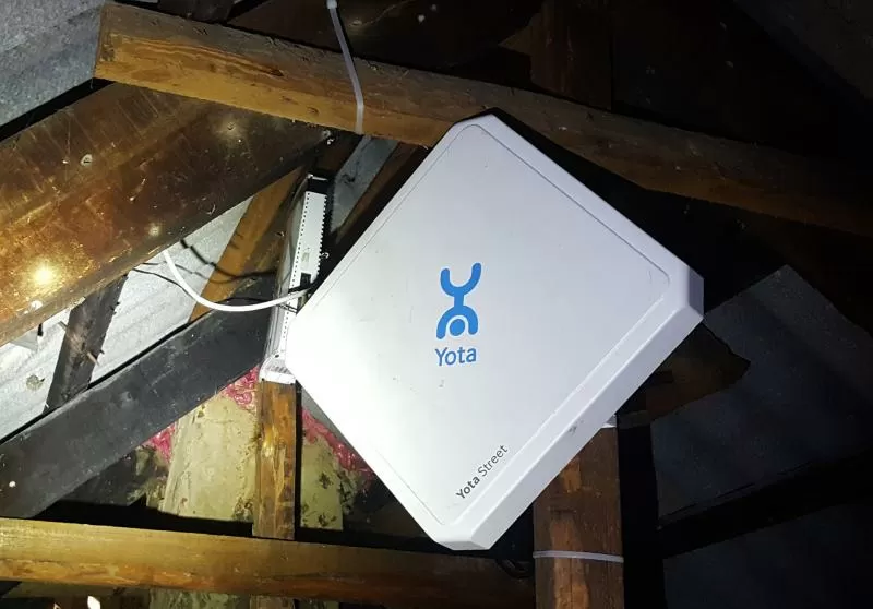 Антенна для оператора YOTA в  и области 